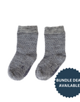 Kids Merino Gumboot Socks | Charcoal