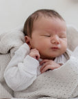 Merino Knit Blanket | Oatmeal