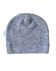 baby merino beanie in grey