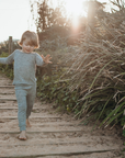 Kids Merino Long Sleeve Top | Grey Marle
