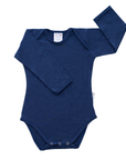 Long Sleeve Merino Bodysuit | Navy