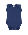 Singlet Merino Bodysuit | Navy