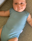 Singlet Merino Bodysuit | Sky Blue