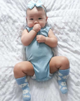 Singlet Merino Bodysuit | Sky Blue