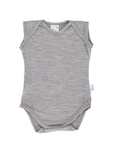 Singlet Merino Bodysuit | Grey Marle