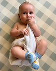 Baby Merino Crew Socks | Yellow Suns