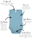 Singlet Merino Bodysuit | Grey Marle