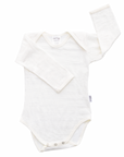 Long Sleeve Merino Bodysuit | Vanilla