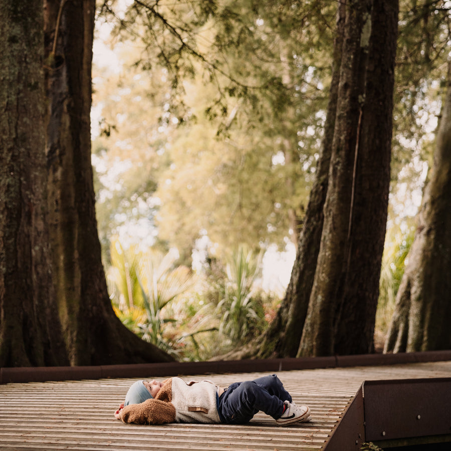 Kids Merino Beanie | Navy