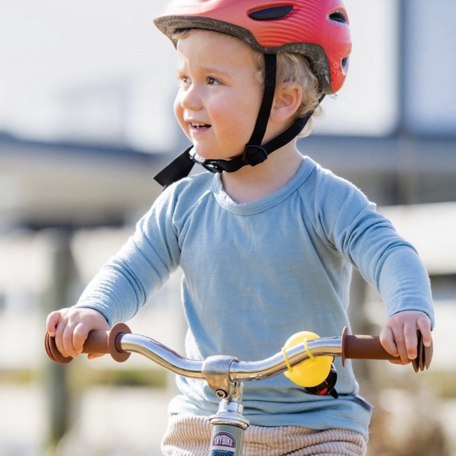 Kids Merino Long Sleeve Top | Sky Blue