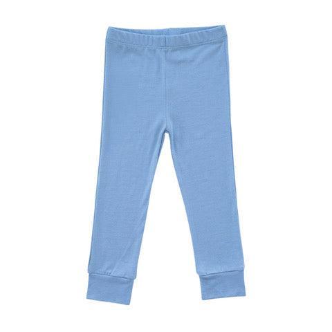 Merino Leggings | Pale Blue