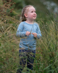 Kids Merino Long Sleeve Top | Sky Blue