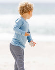 Kids Merino Long Sleeve Top | Sky Blue