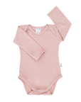 Long Sleeve Merino Bodysuit | Blush