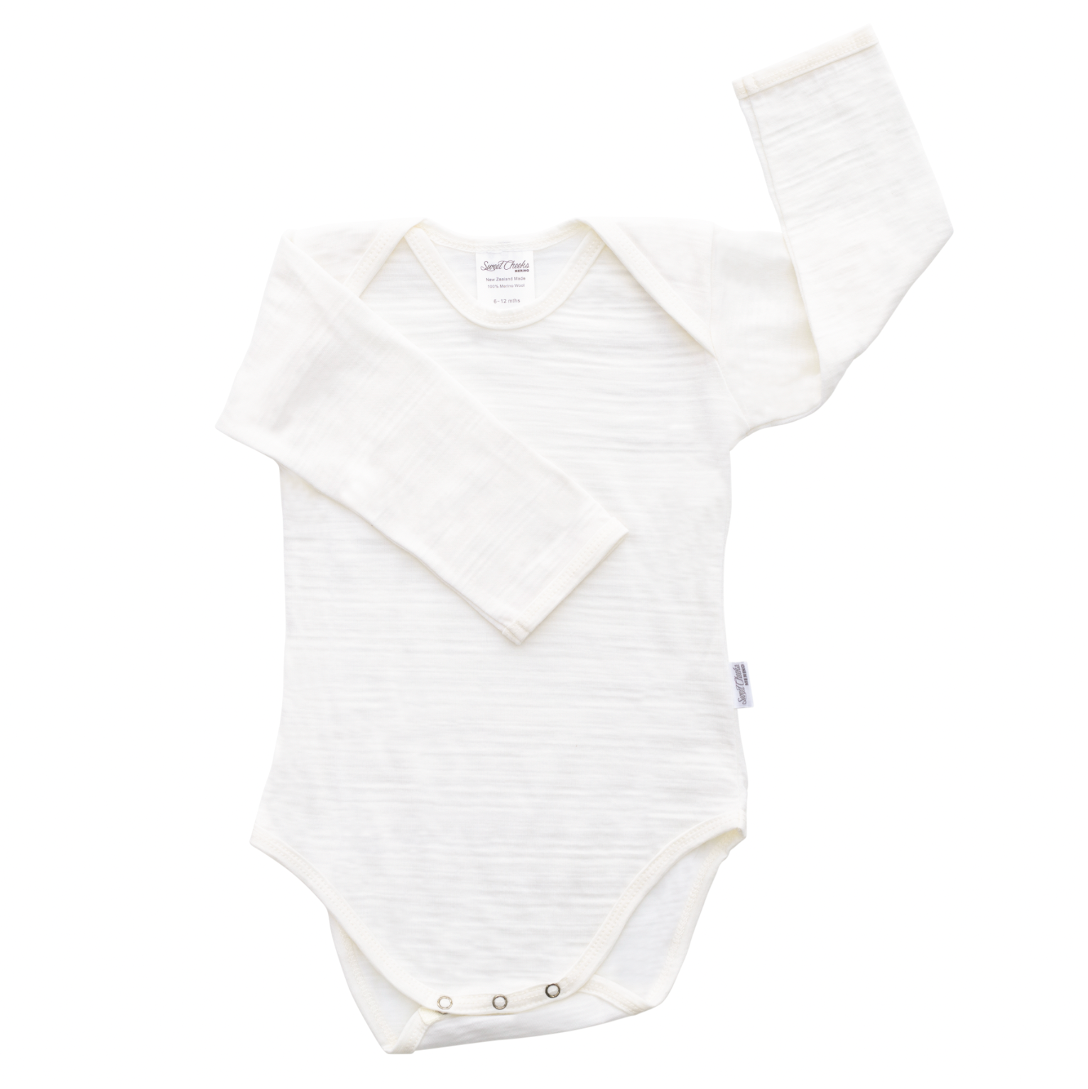 Long Sleeve Bodysuit | Vanilla