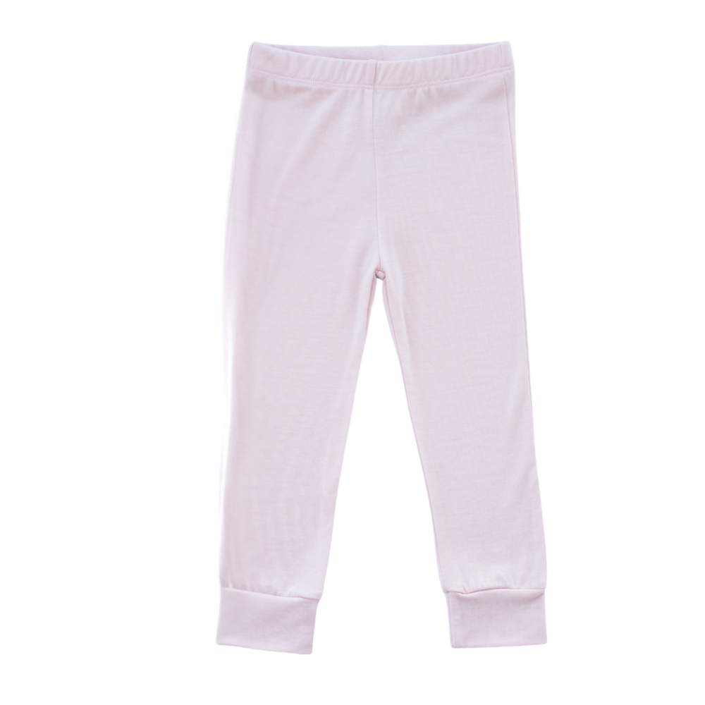 Merino Leggings | Pale Pink
