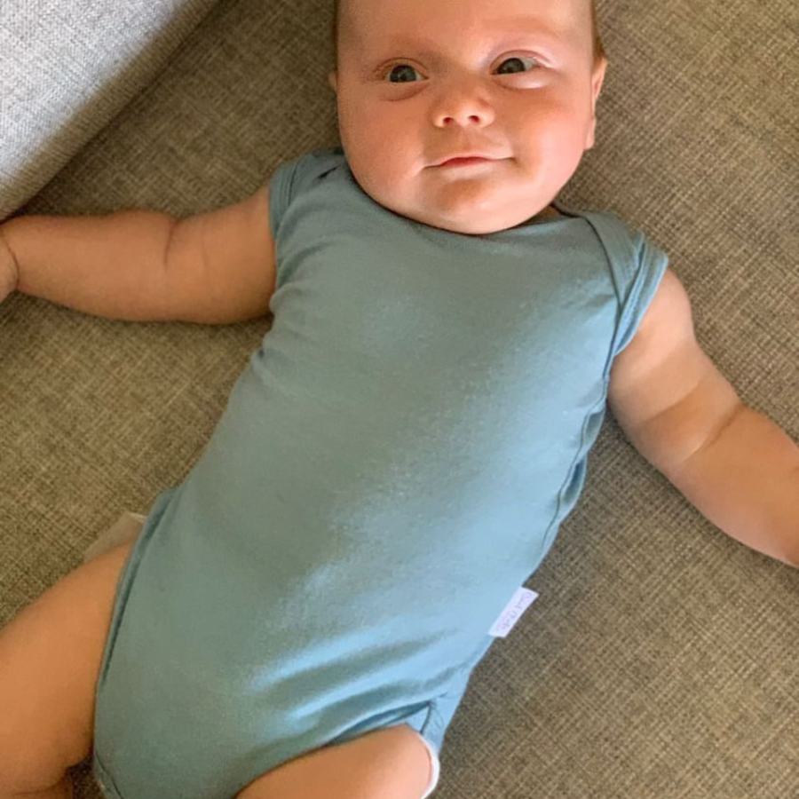 Singlet Bodysuit | Sky Blue