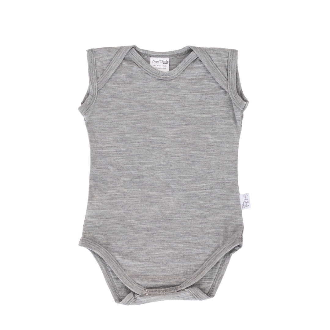 Singlet Bodysuit | Grey Marle