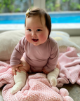Long Sleeve Bodysuit | Blush