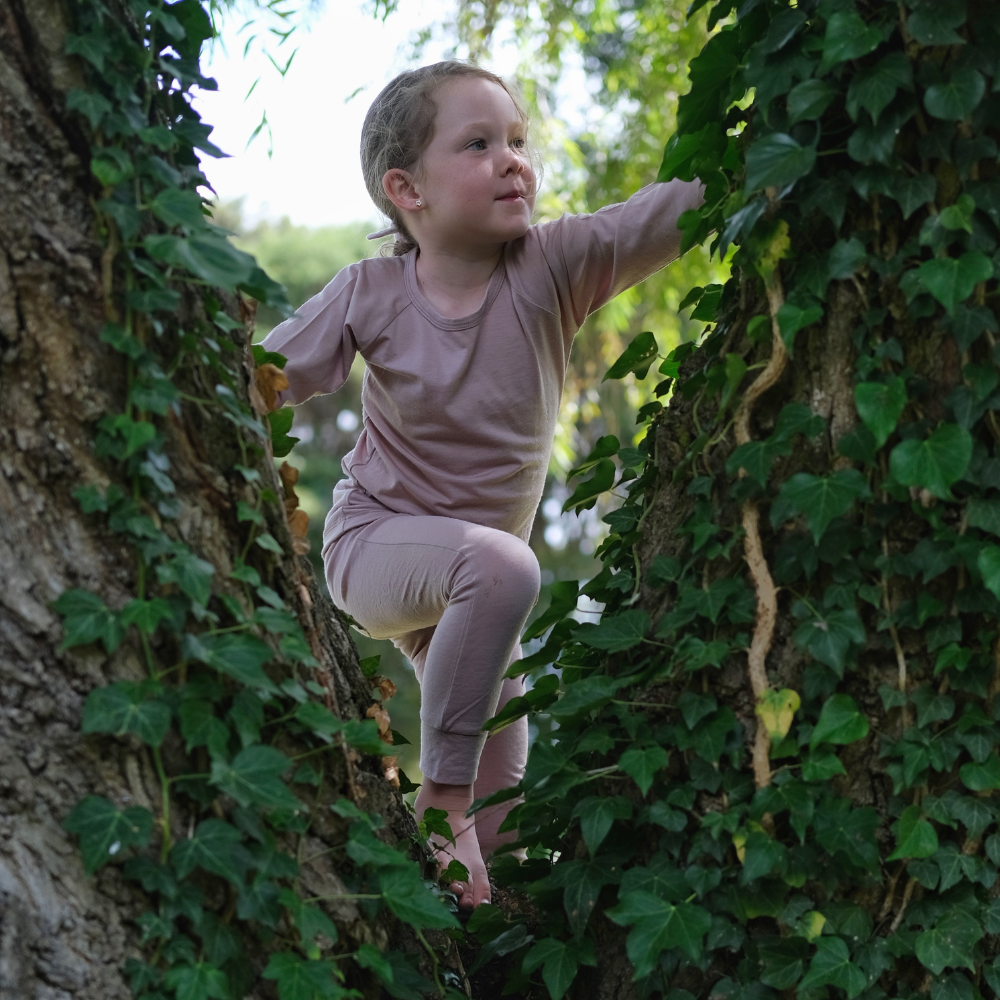 Merino Leggings | Blush