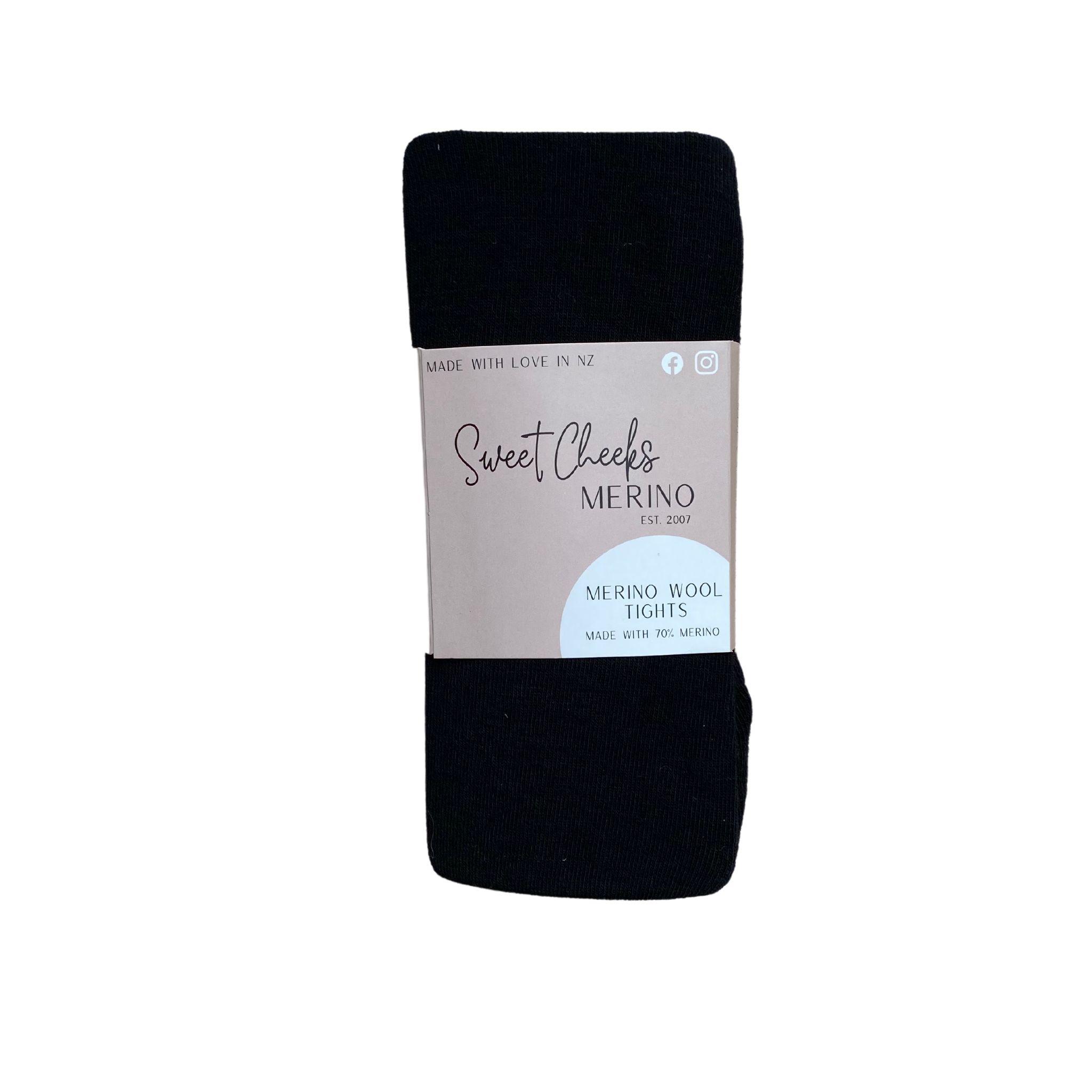 Merino Tights | Black